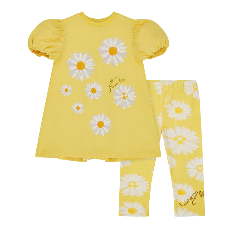 A'dee Yellow Delilah Legging Set