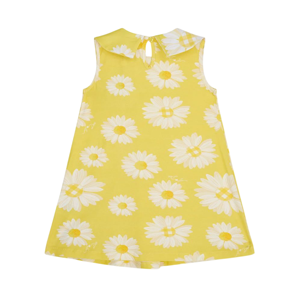 A'dee Yellow Dottie Dress