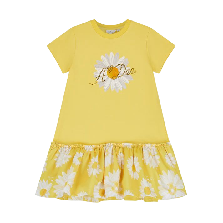 A'dee Yellow Dove Dress