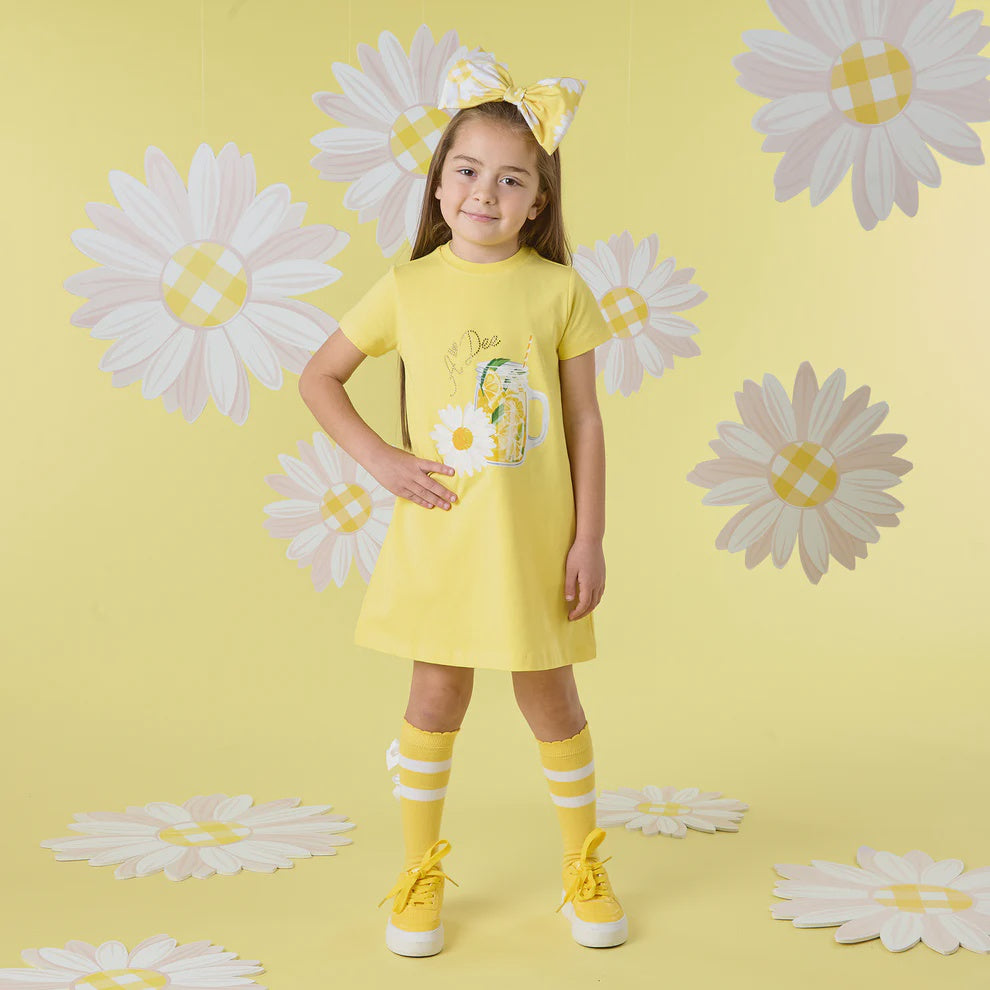 A'dee Yellow Danica Dress