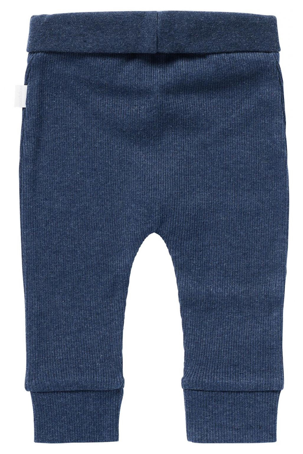 Noppies baby baby broek Naura met katoen donkerblauw