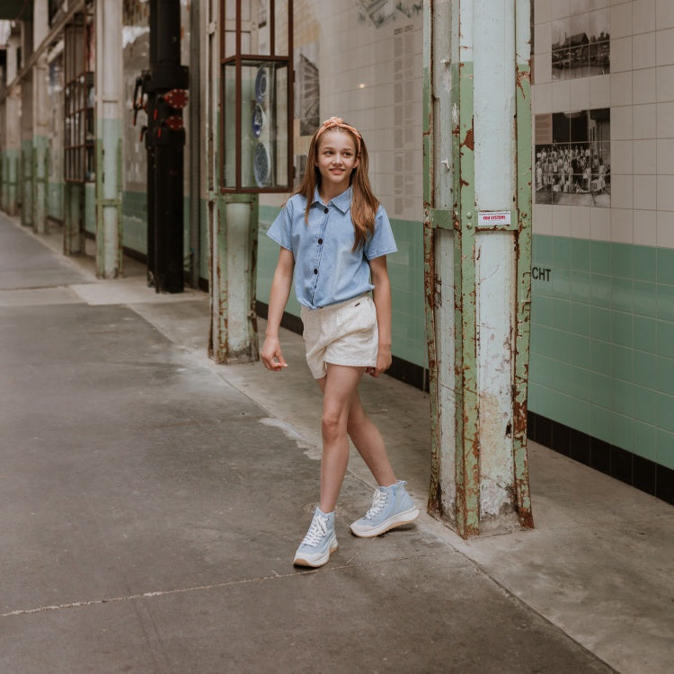 No Way Monday Jeans blouse denim