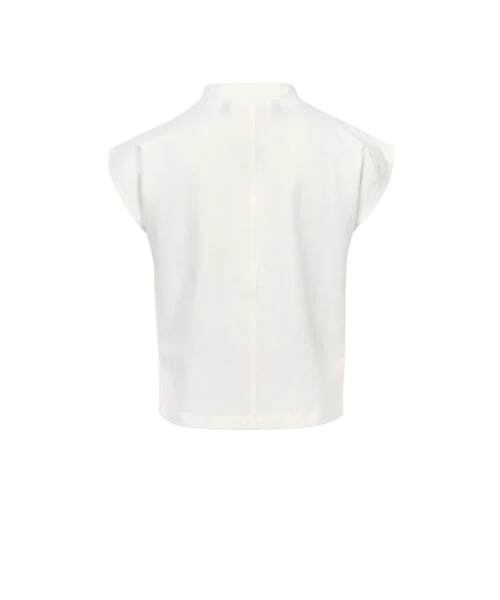 LOOXS 10sixteen Jersey mouwloze top Offwhite