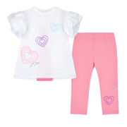 A'dee White Ella Legging Set