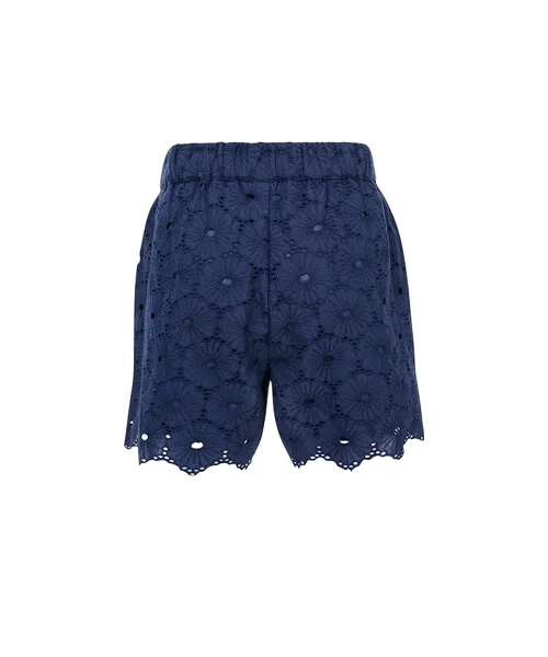 LOOXS 10sixteen Broderie Anglaise Navy short