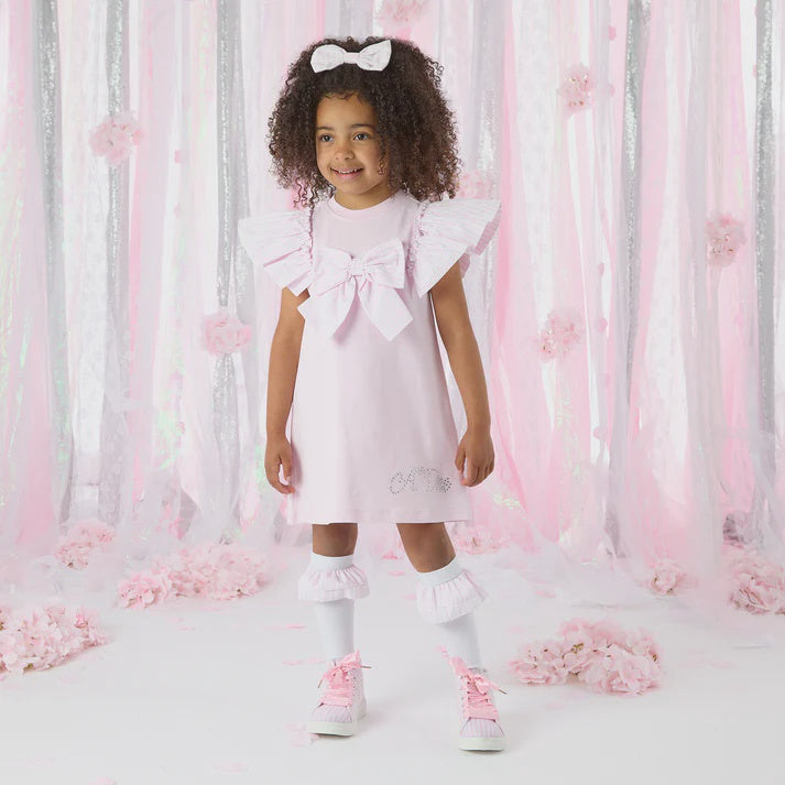A'dee White Colette Knee High Socks