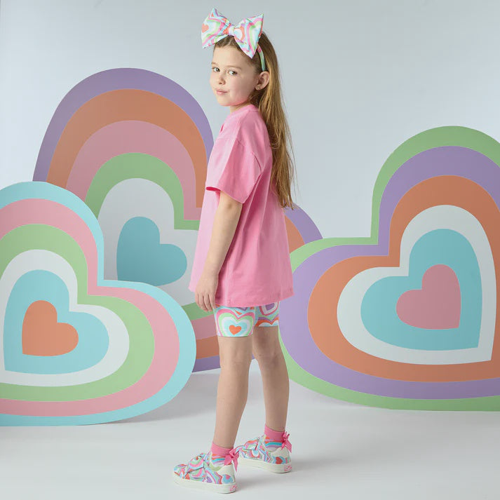 A'dee Pink Ellie Cycling Shorts Set