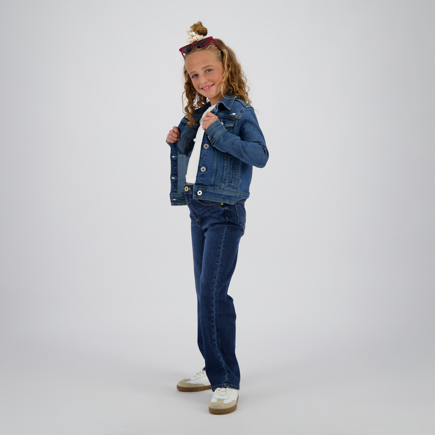 Vingino spijkerjas blauw