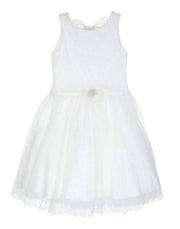 Gymp Dress Cloë Off Withe