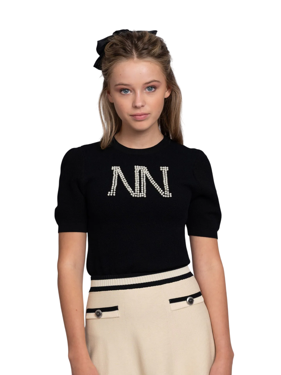 Nik & Nik Perla Top Black