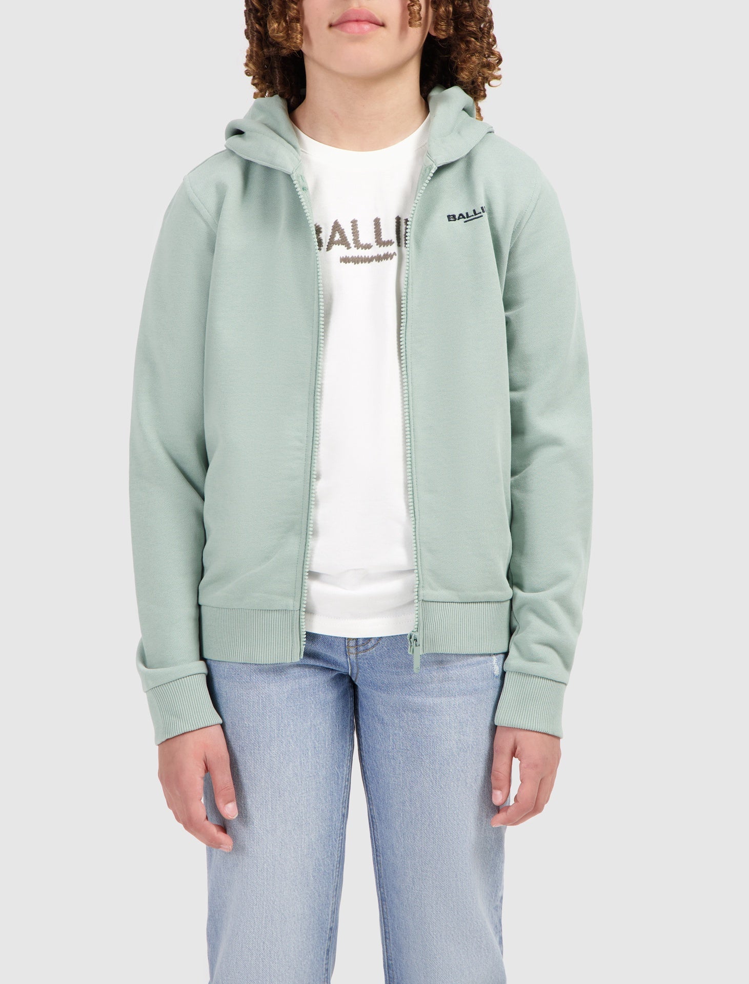 Ballin Junior Full-zip Logo Hoodie