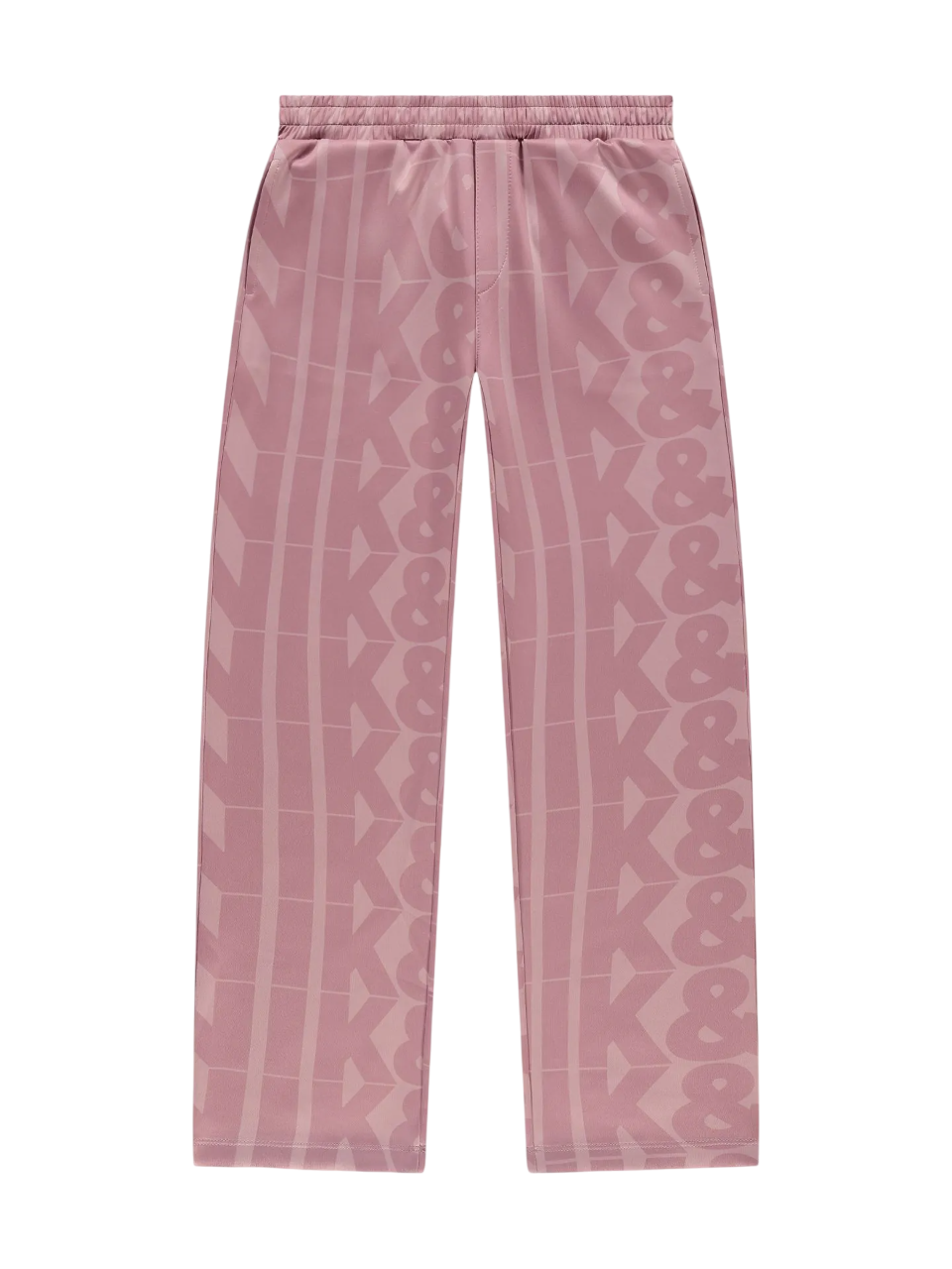 Nik & Nik Losvallende joggingbroek met N&N logo patroon
