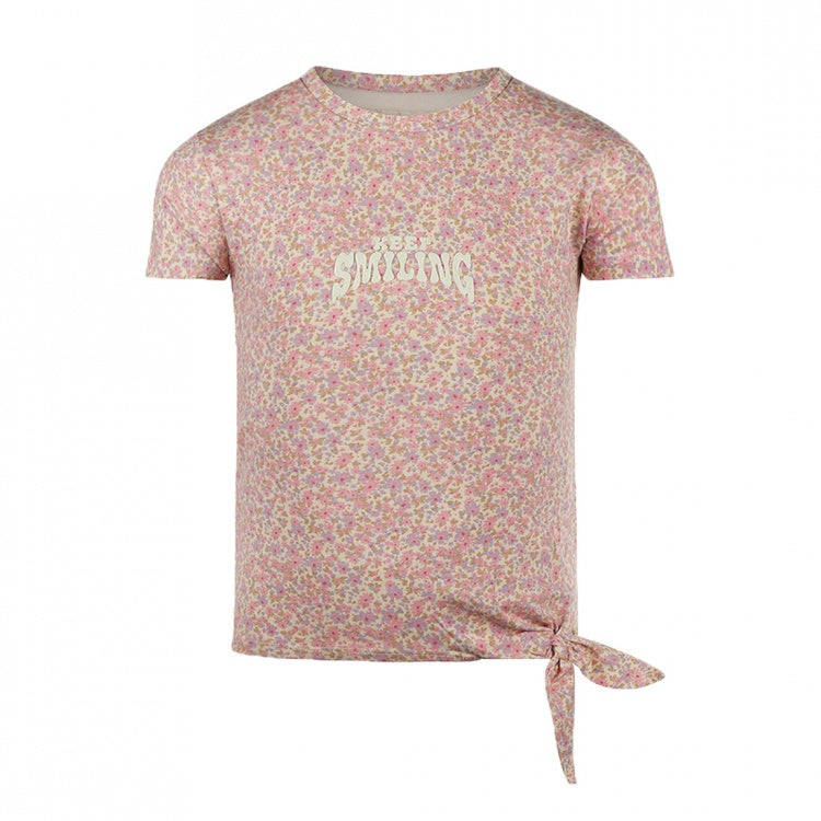 Koko Noko T-shirt ss dropped shoulder bloem