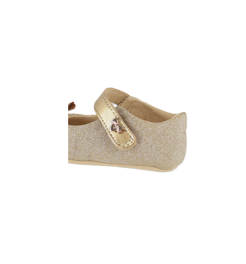 Angel's Face MAXINE GLITTER BABY SHOE GOLD