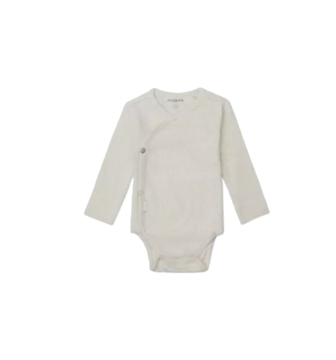 Noppies romper Nino - Oatmeal melange