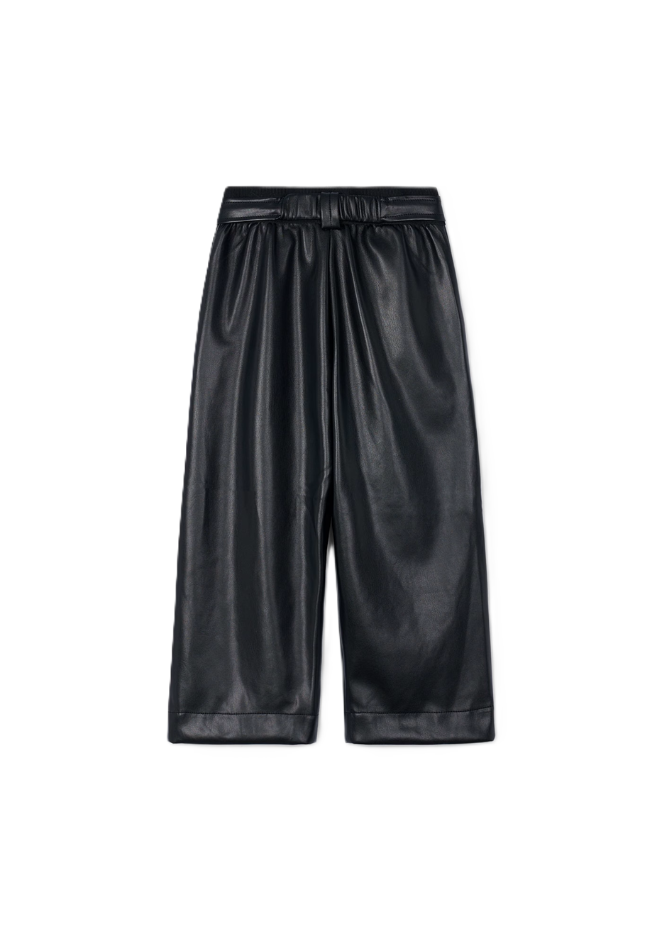 Mayoral meisjes leather look broek met riem