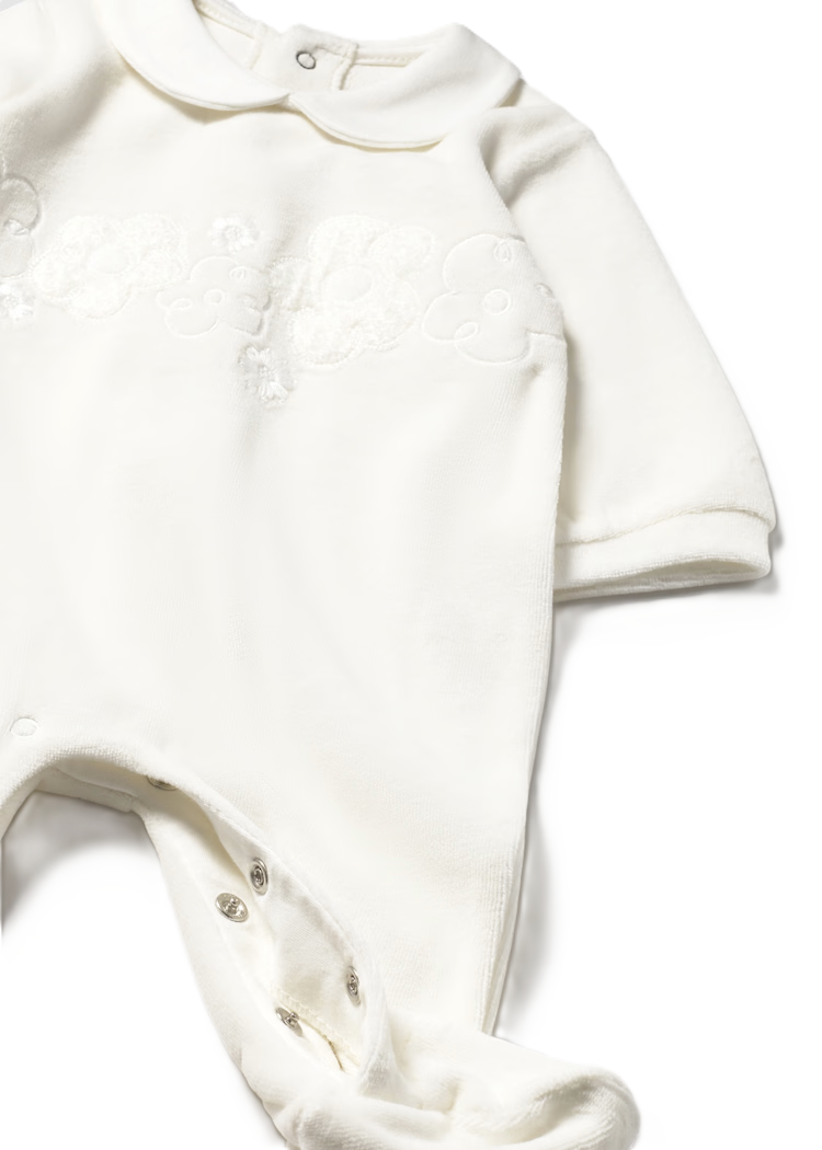 Mayoral Newborn footed romper