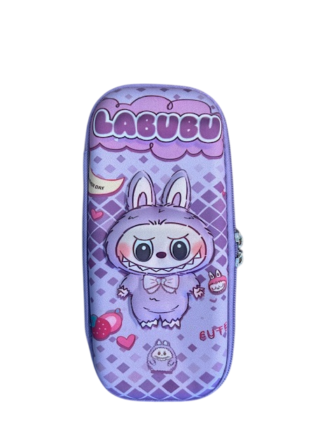 Labubu etui box paars/blauw