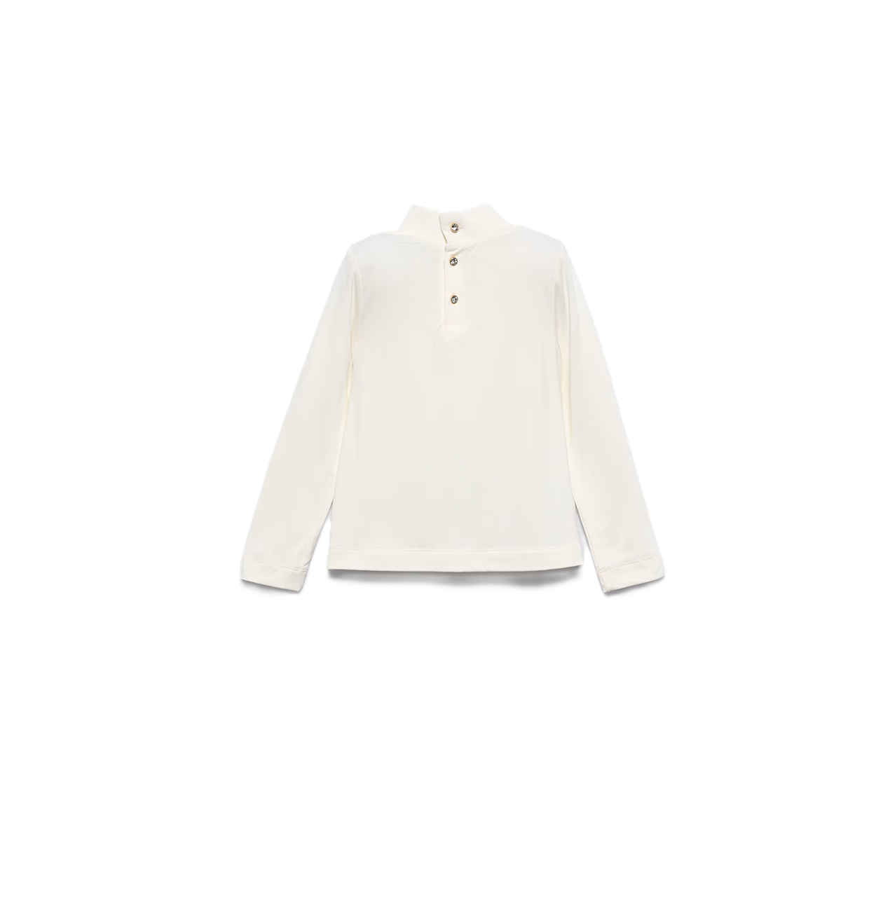 Abel & Lula meisjes top met hoge hals en strik