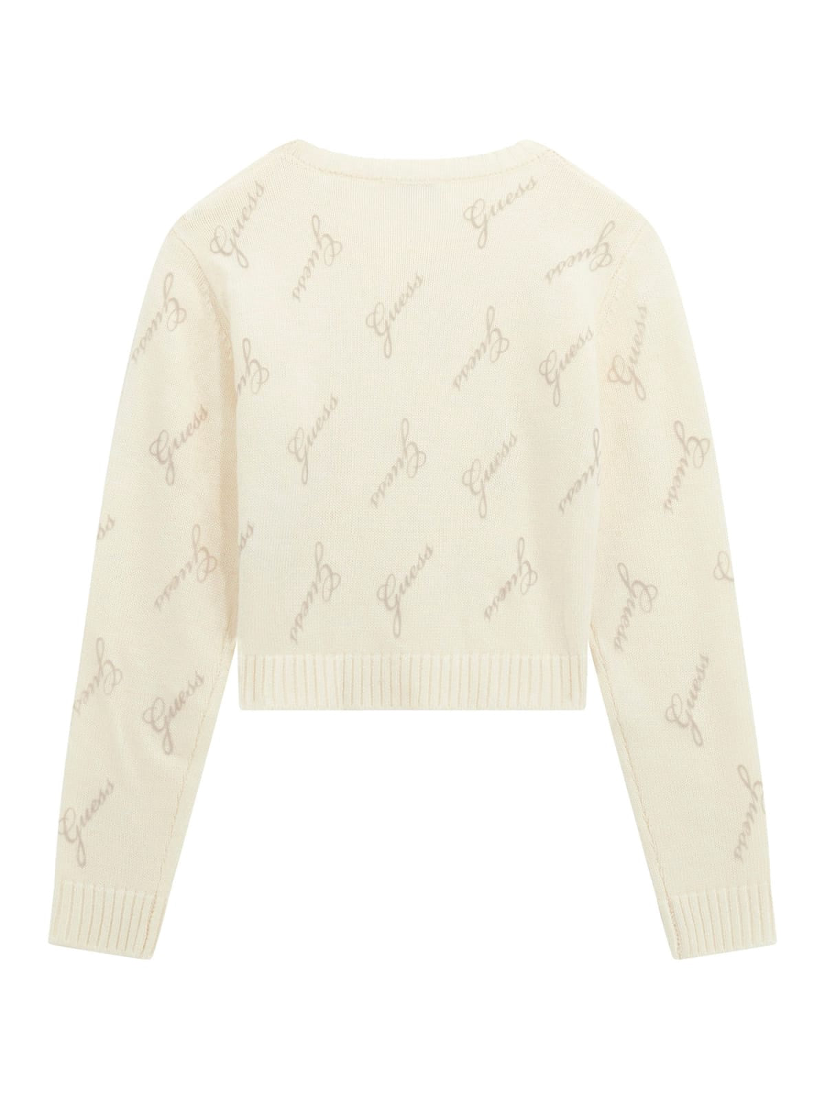 GUESS trui wit met opdruk