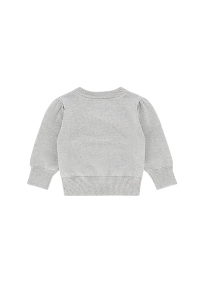 Angels Face Nikki Metallic Baby Cardigan Silver