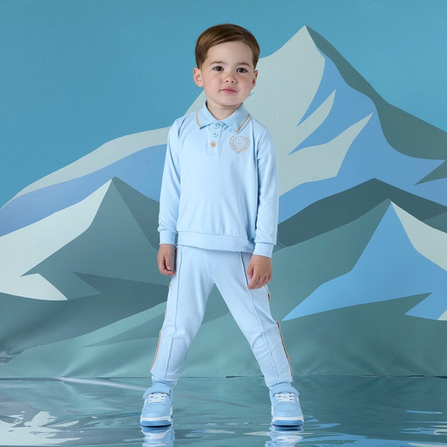 Mitch & Son Jordan tracksuit sky blue