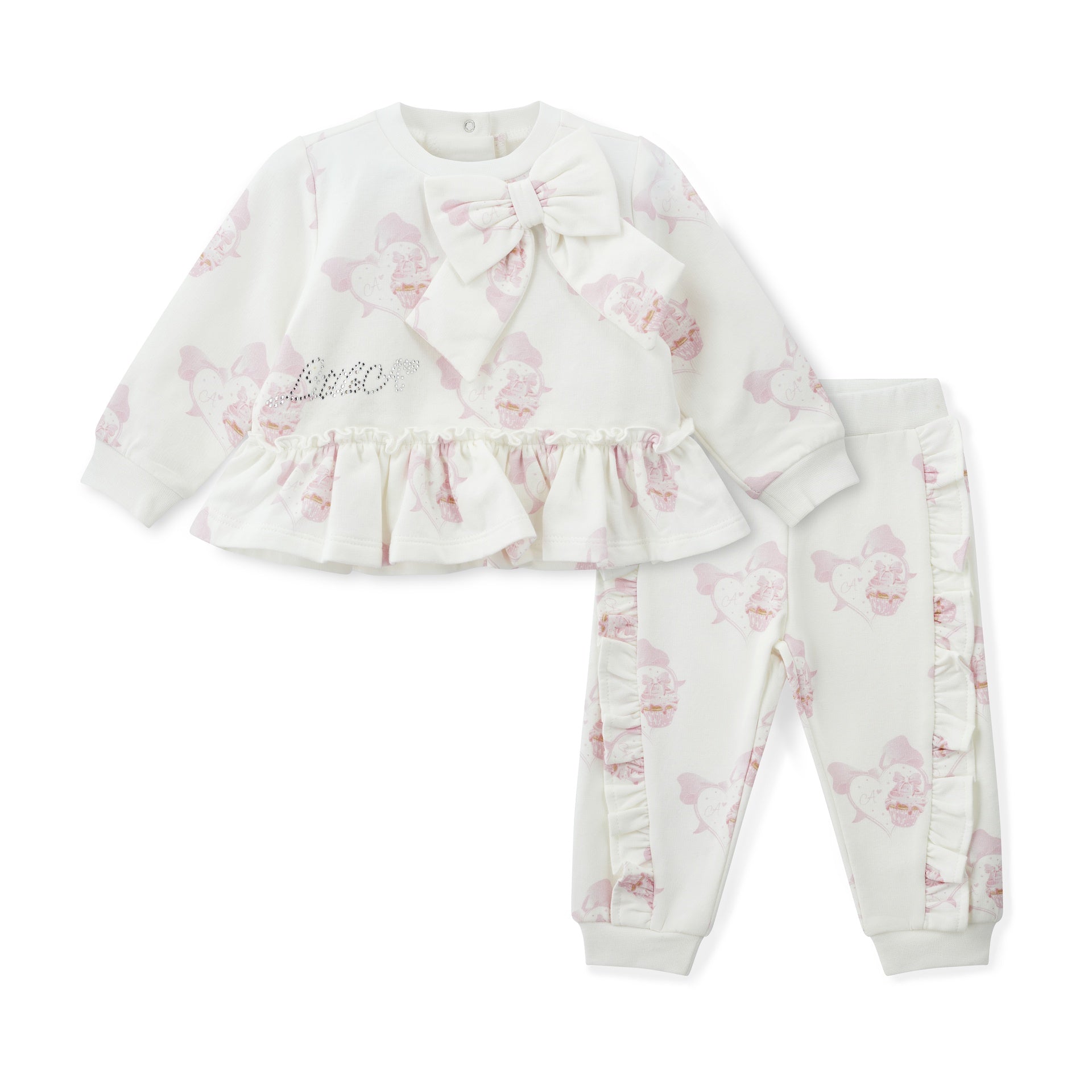 Little A Meisjes Baby Joggingpak Jasmine Snow White