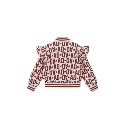 A'dee melody logo print bomber jas