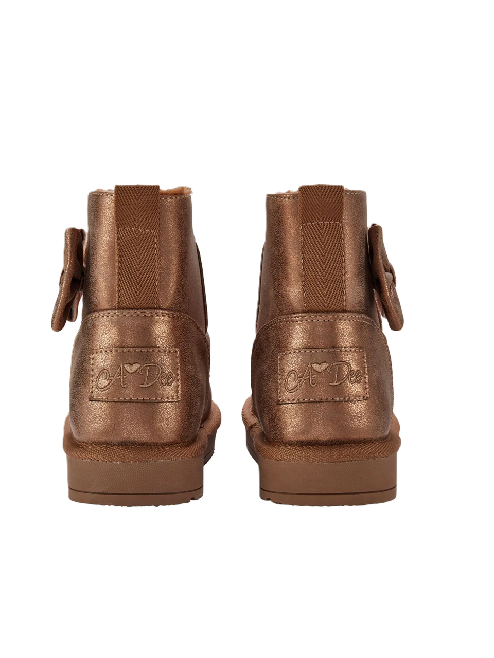 A'dee bowtiful boots brown
