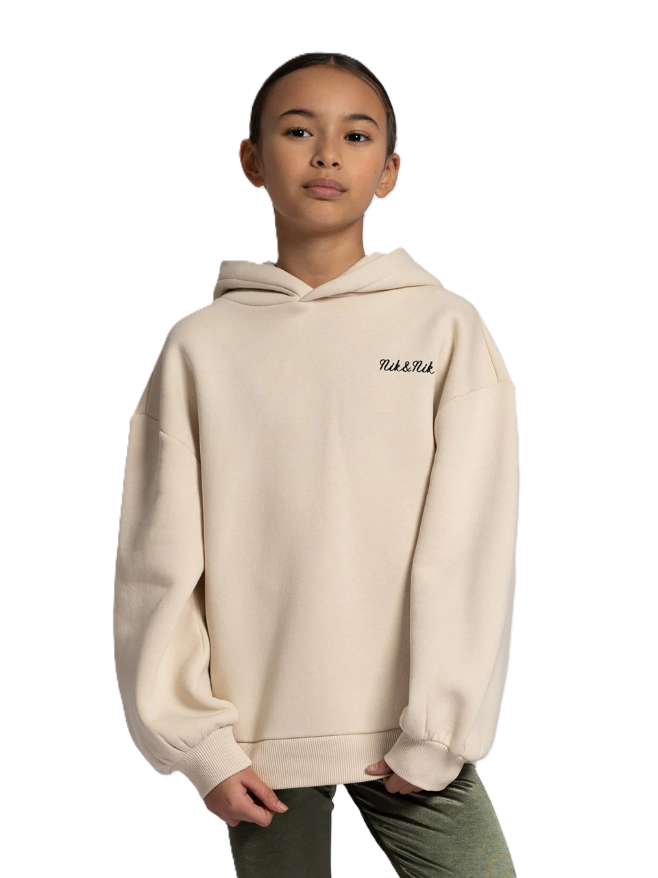 Nik & Nik Novan hoodie beige