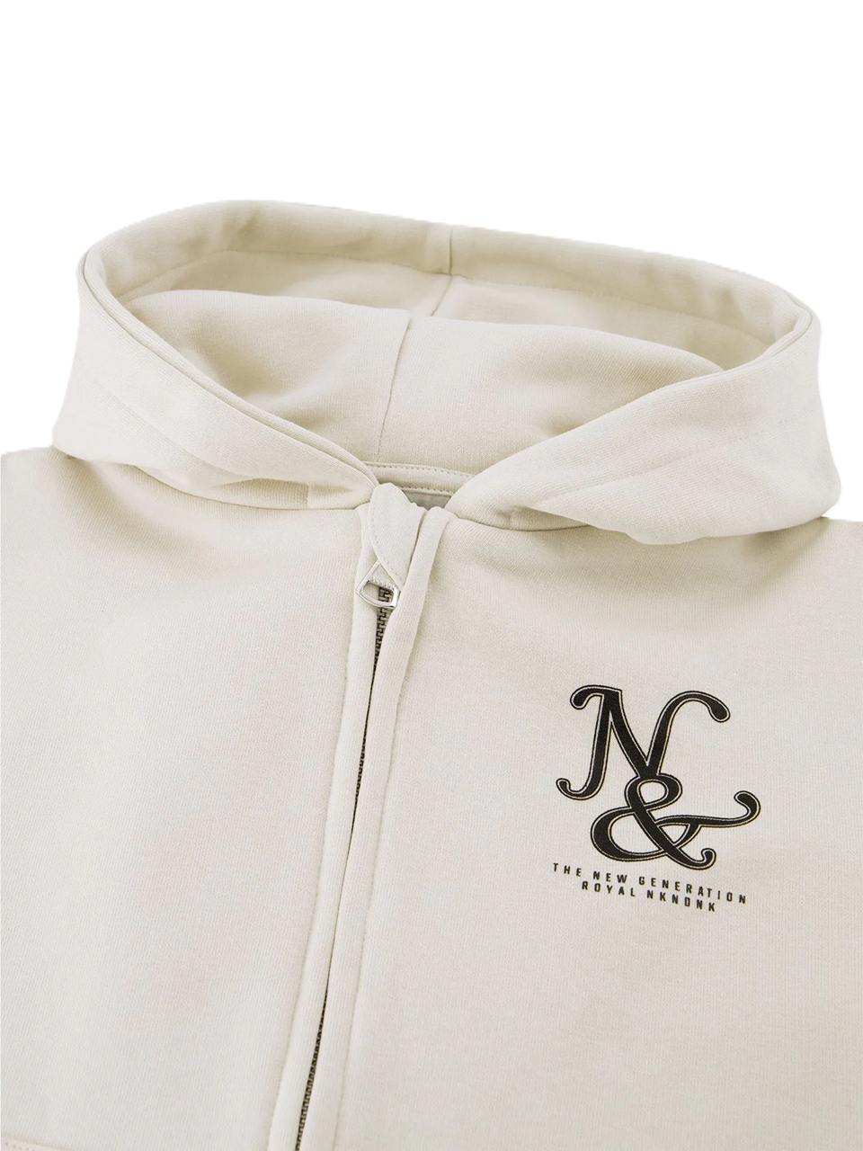 Nik & Nik Roman Oversized Zip Hoodie