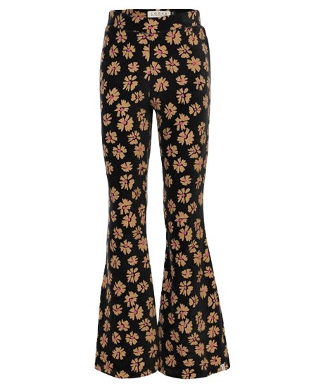 Looxs little velvet flared broek