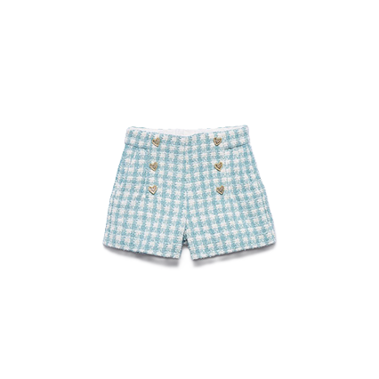 Abel & Lula Plaid Shorts