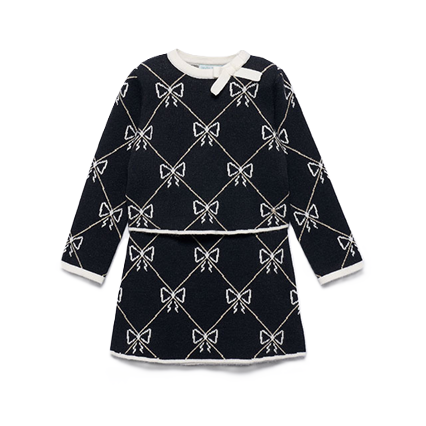 Abel & Lula Tricot skirt set