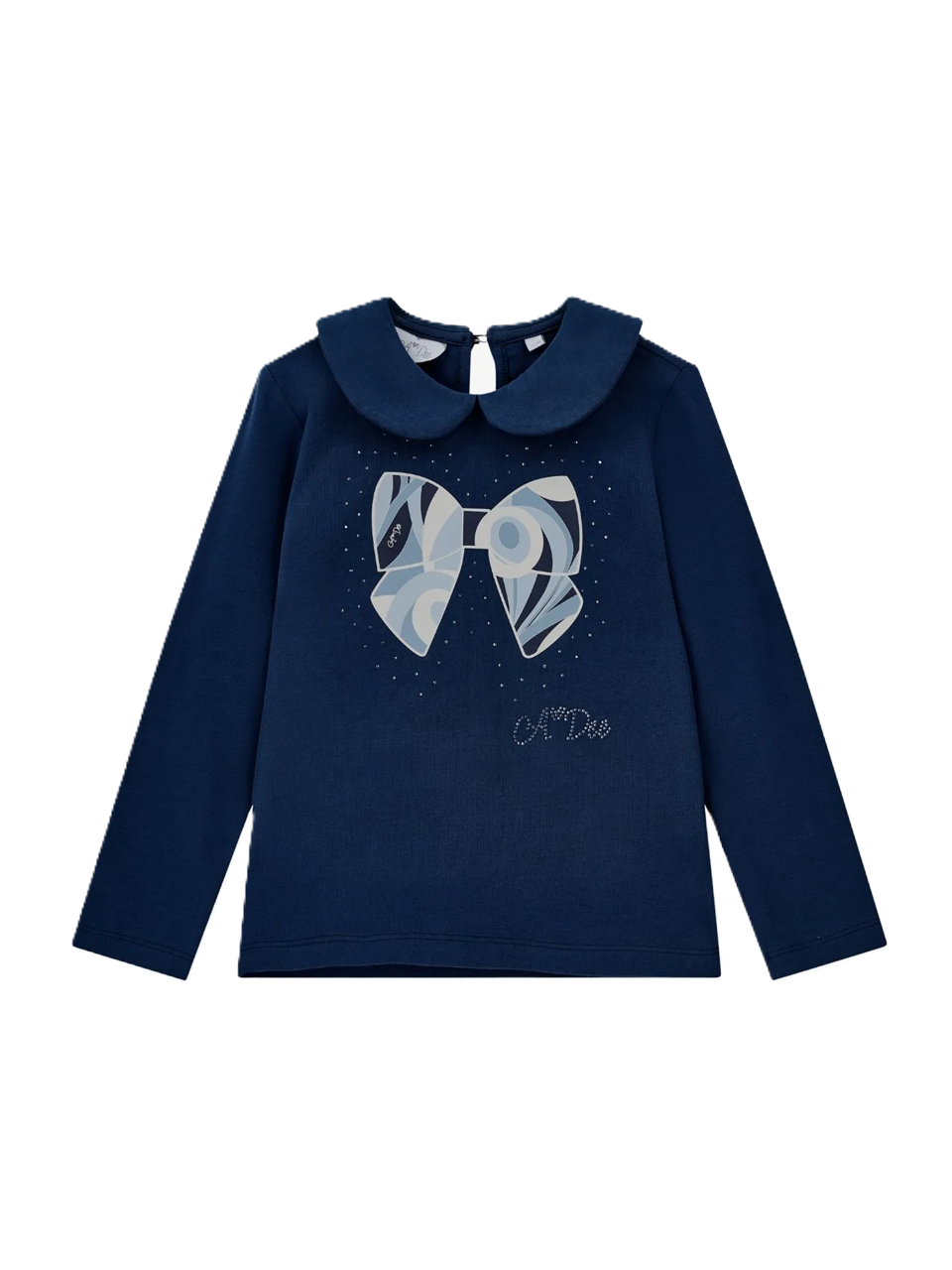 A'dee nellie rok set met wervel print