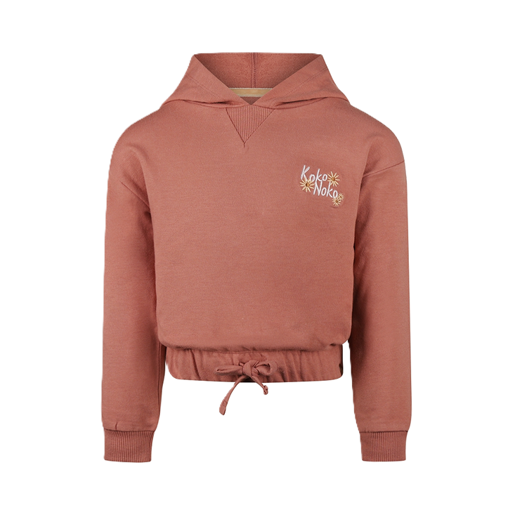 Koko Noko Meisjes Trui - Dark old pink