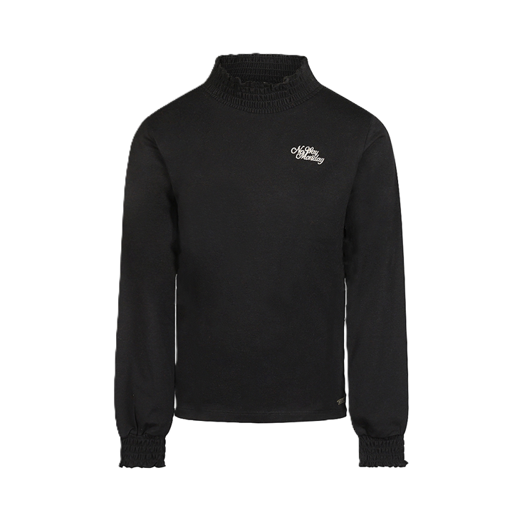 No Way Monday Meisjes Trui - Black