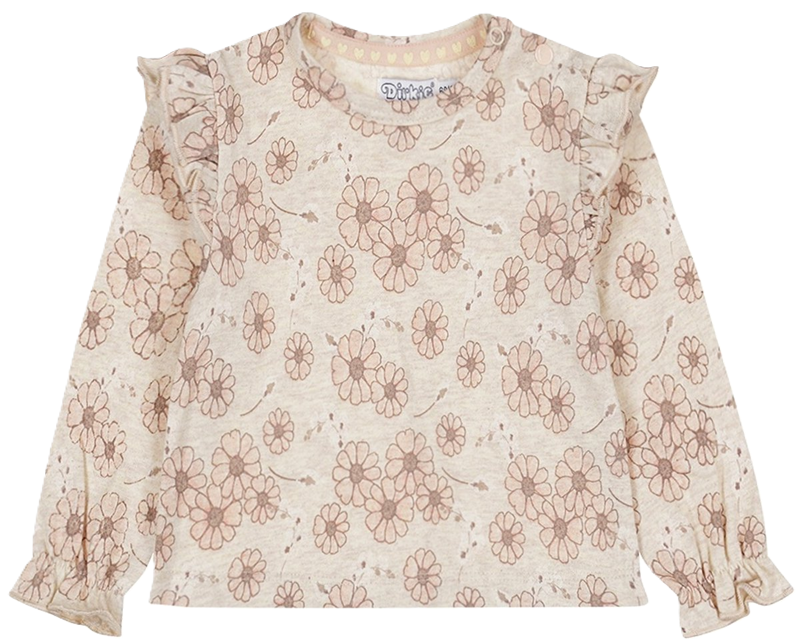 Dirkje Meisjes T-shirt - Off white