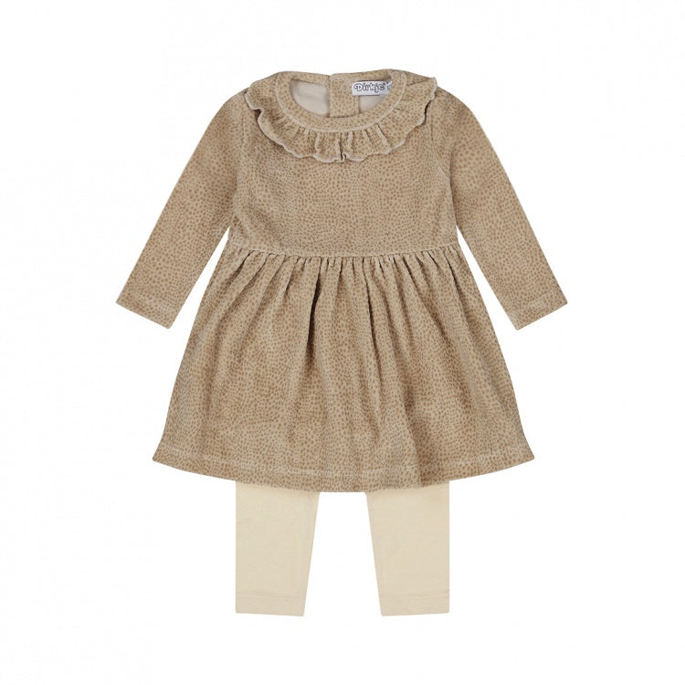 Dirkje jurk + legging Baby