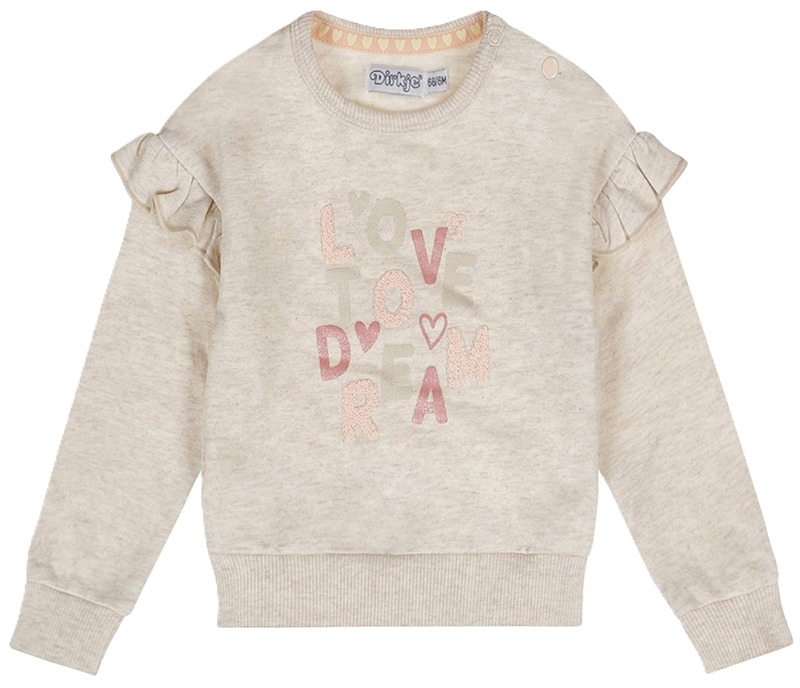 Dirkje Meisjes Trui - Off white