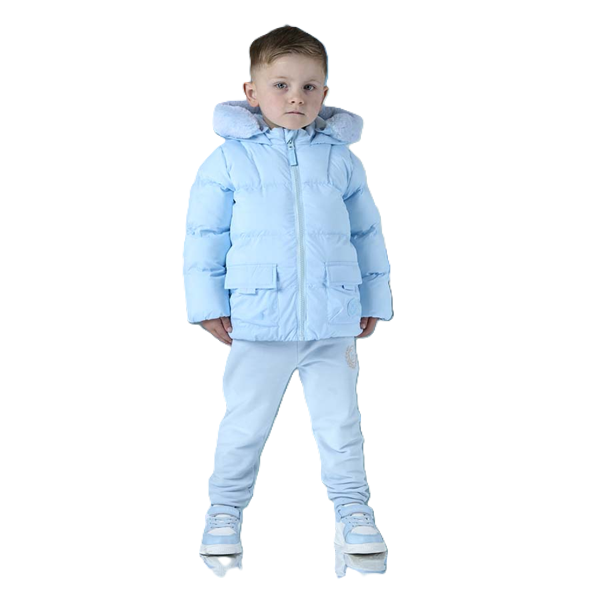 Mitch & Son jas Jack Sky Blue