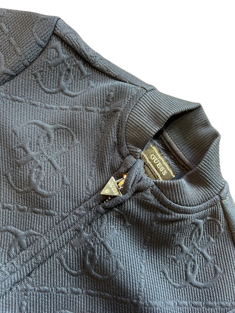 Guess all over print jacket dark blue