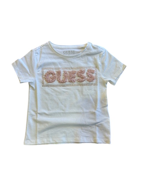 Guess midi ss t-shirt wit