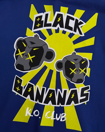 Black Bananas kids ko hoodie