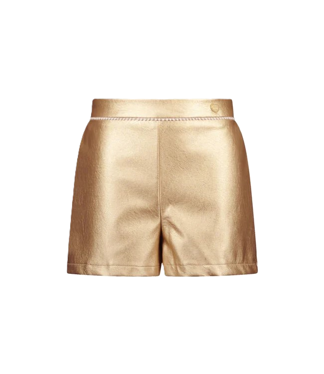 Le Chic shorts meisjes goud