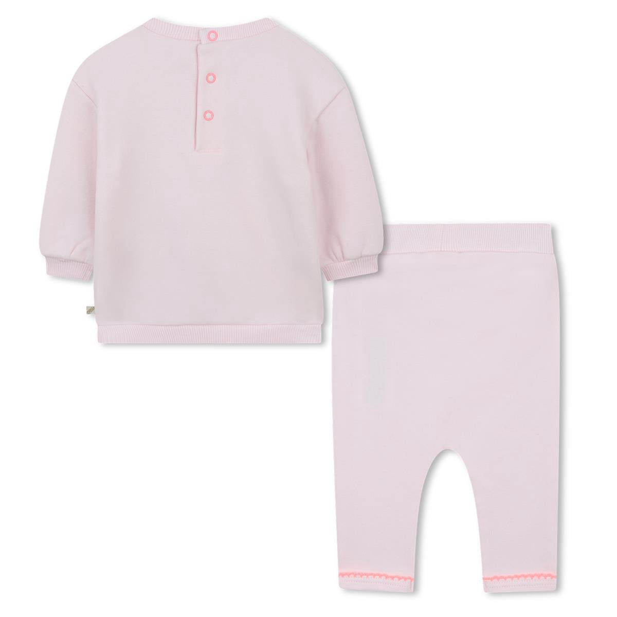 BillieBlush SWEATER+TROUSERS SET pale pink