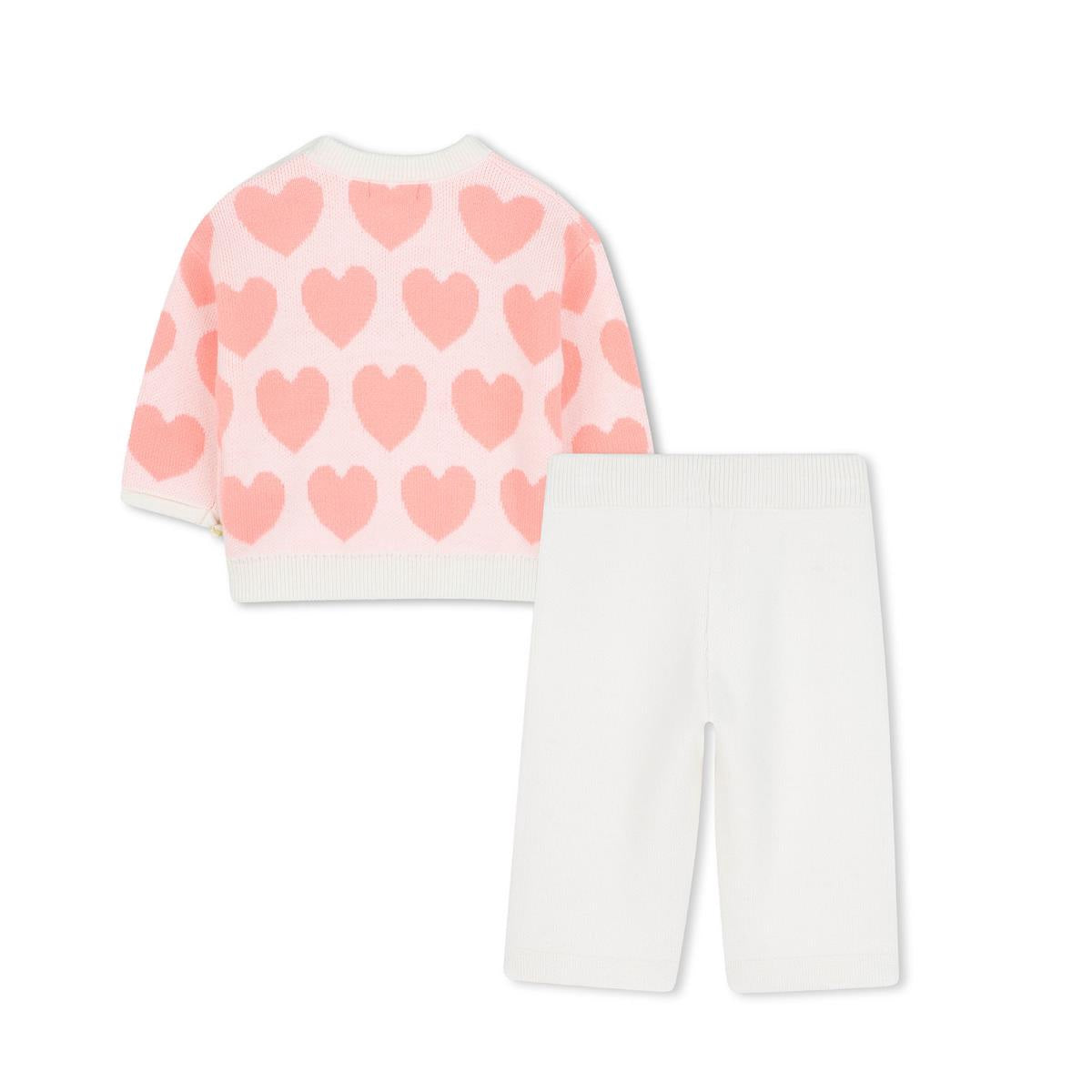 BillieBlush KNITTED SET ivory