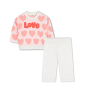 BillieBlush KNITTED SET ivory