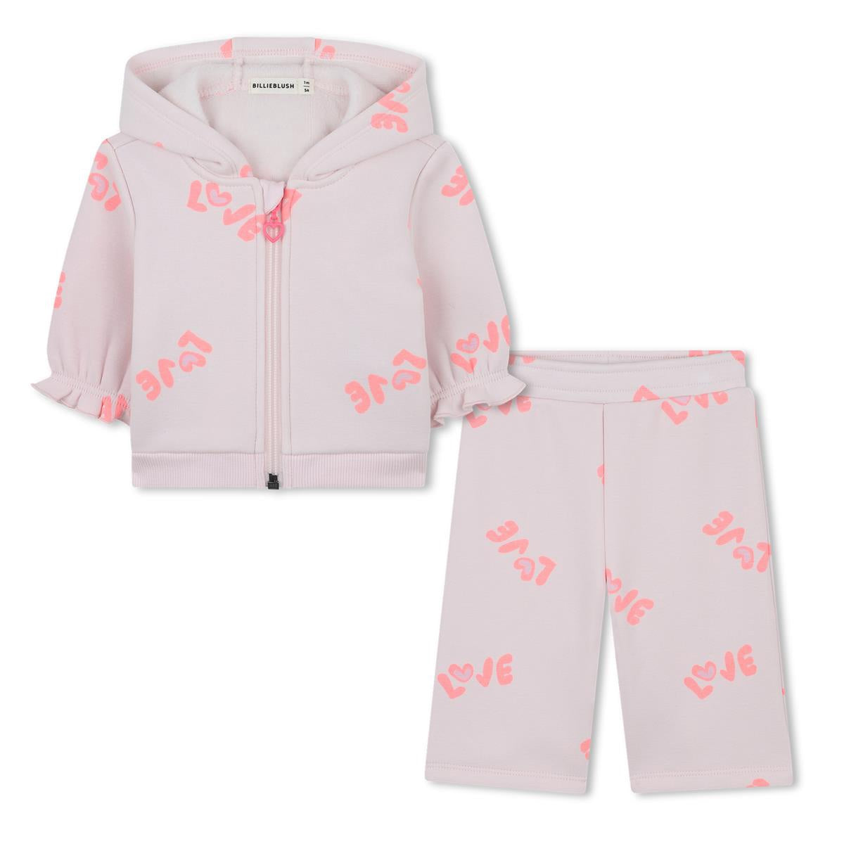 BillieBlush CARDIGAN+TROUSERS pale pink