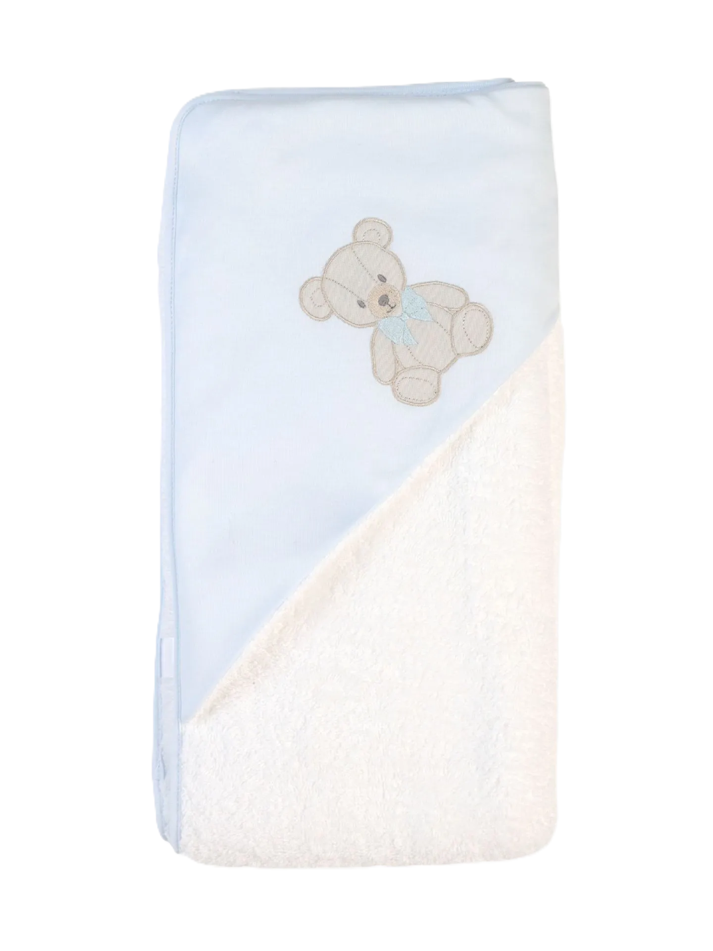 Baby Gi Jongens Baby Badcape Teddy & Me Blauw